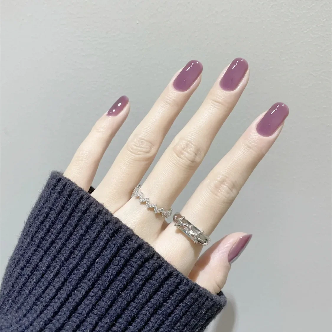 24Pcs/Set Purple Mini Long Air Soft Nail Fake Nails Removable French Press on Nail Art Full Cover Artificial Wearing False Nails
24Pcs/Set Purple Mini Long Air Soft Nail Fake Nails Removable French Press on Nail Art Full Cover Artificial Wearing False Nails
