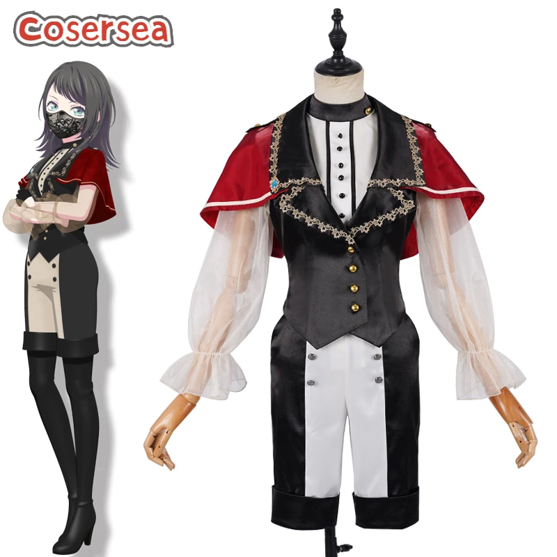 Cosersea Yahata Umiri Cosplay Costume BanG Dream! Yahata Umiri Ave Mujica Women Uniform Halloween Carnival Party Outfit Fullset
Cosersea Yahata Umiri Cosplay Costume BanG Dream! Yahata Umiri Ave Mujica Women Uniform Halloween Carnival Party Outfit Fullset