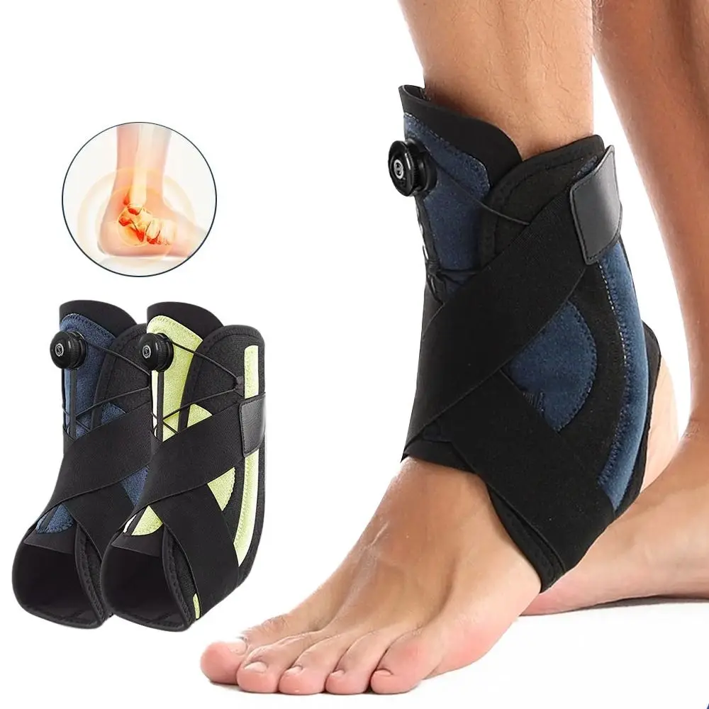 Adjustable Knob Ankle Support Brace Pressurized Support Anti-Break Sport Ankle Protectors Breathable Fixed Ankles Stabilizers
Adjustable Knob Ankle Support Brace Pressurized Support Anti-Break Sport Ankle Protectors Breathable Fixed Ankles Stabilizers