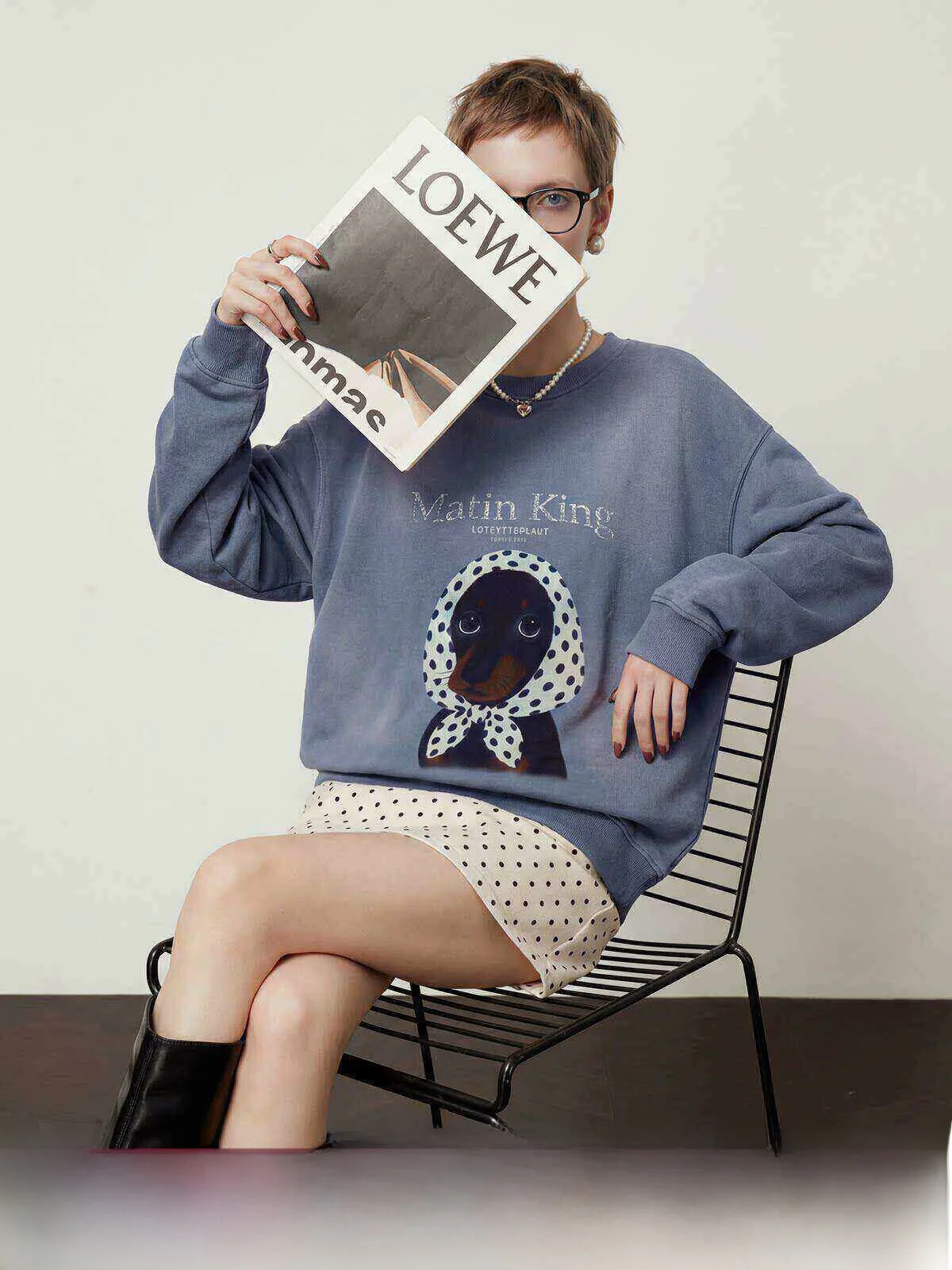 Zhou Li Wu Morning Jeans Fleece Lined Hoodie Women's Loose Top Spring 2026 New Style Casual Comfortable Long Sleeve round Neck
Zhou Li Wu Morning Jeans Fleece Lined Hoodie Women's Loose Top Spring 2026 New Style Casual Comfortable Long Sleeve round Neck