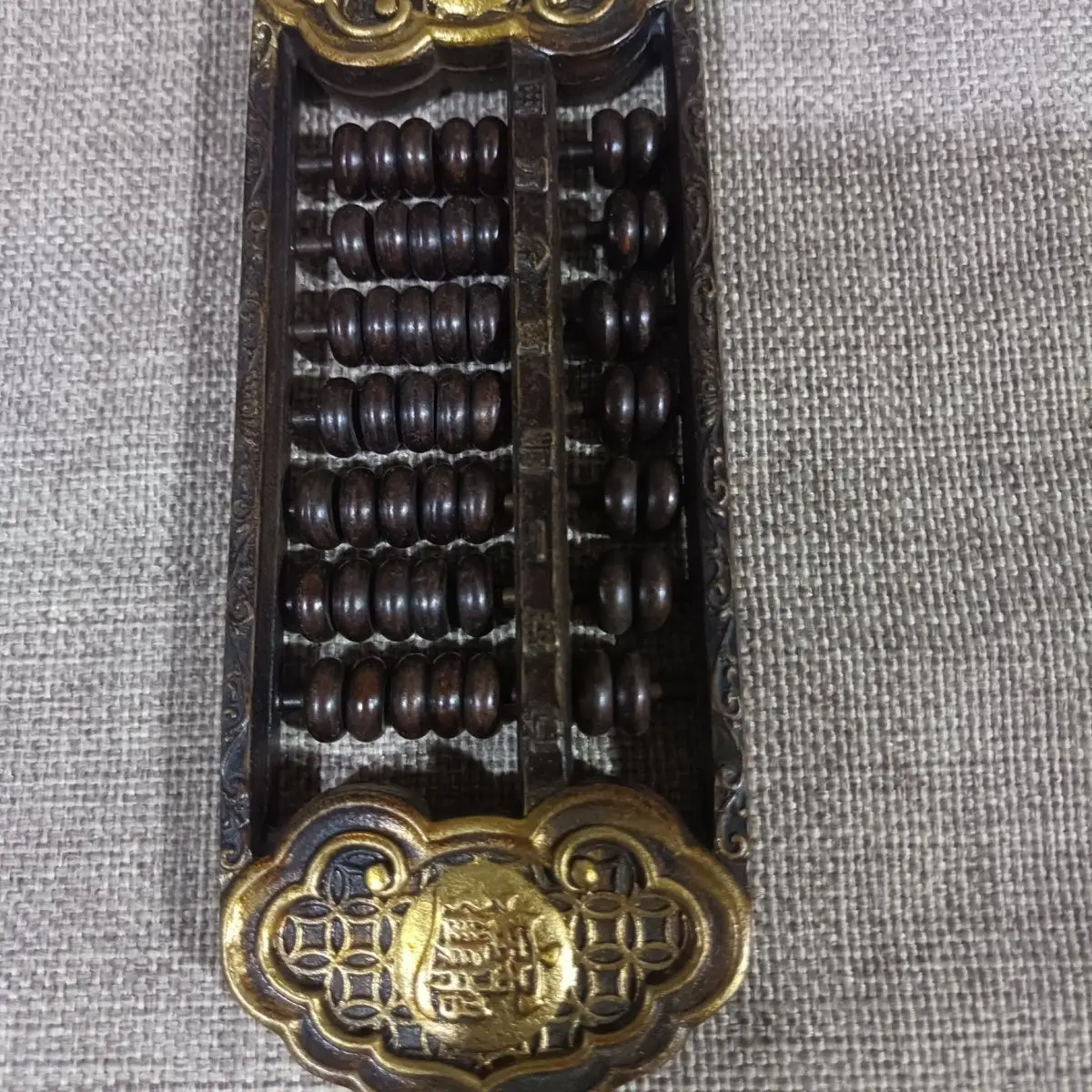 bronze collection, copper abacus, "Abacus rings, gold ten thousand taels", fortune and treasure, ornament
bronze collection, copper abacus, "Abacus rings, gold ten thousand taels", fortune and treasure, ornament