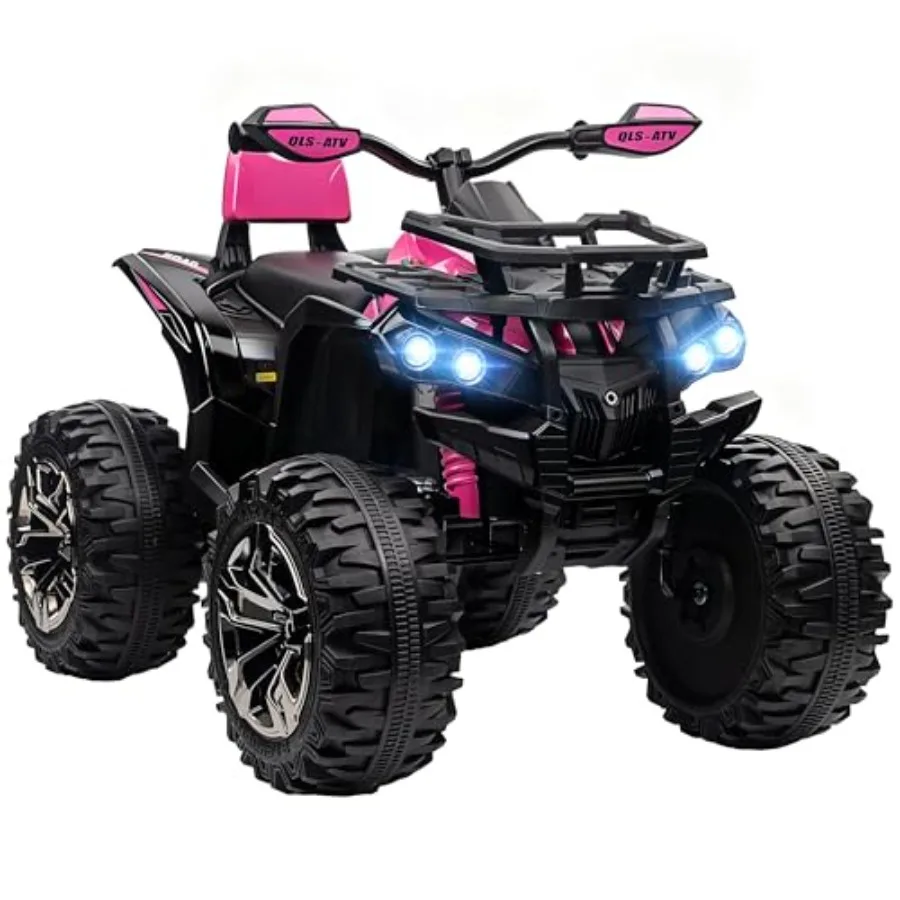 12V Ride on ATV 4 Wheeler for Boys and Girls with Treaded Tires Electric Quad Car with Music USB MP3 Headlights Pink
12V Ride on ATV 4 Wheeler for Boys and Girls with Treaded Tires Electric Quad Car with Music USB MP3 Headlights Pink