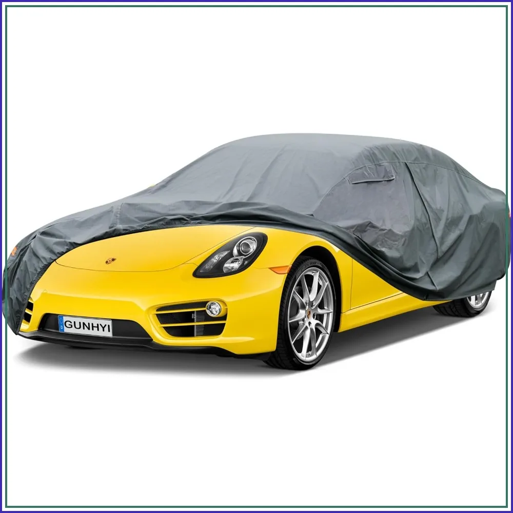 16 Layers Waterproof Car Cover for Coupe Sports Sedan, Universal Fit Audi TT BMW Z4 Subaru BRZ Toyota 86 GR86 Celica Supra Mazda RX-7 RX-8 Hyundai Accent Dodge Viper etc.
16 Layers Waterproof Car Cover for Coupe Sports Sedan, Universal Fit Audi TT BMW Z4 Subaru BRZ Toyota 86 GR86 Celica Supra Mazda RX-7 RX-8 Hyundai Accent Dodge Viper etc.