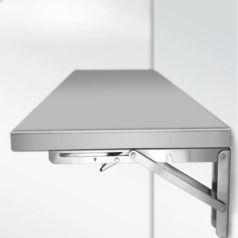 304 stainless steel folding table table household kitchen simple dining table study desk wall
304 stainless steel folding table table household kitchen simple dining table study desk wall