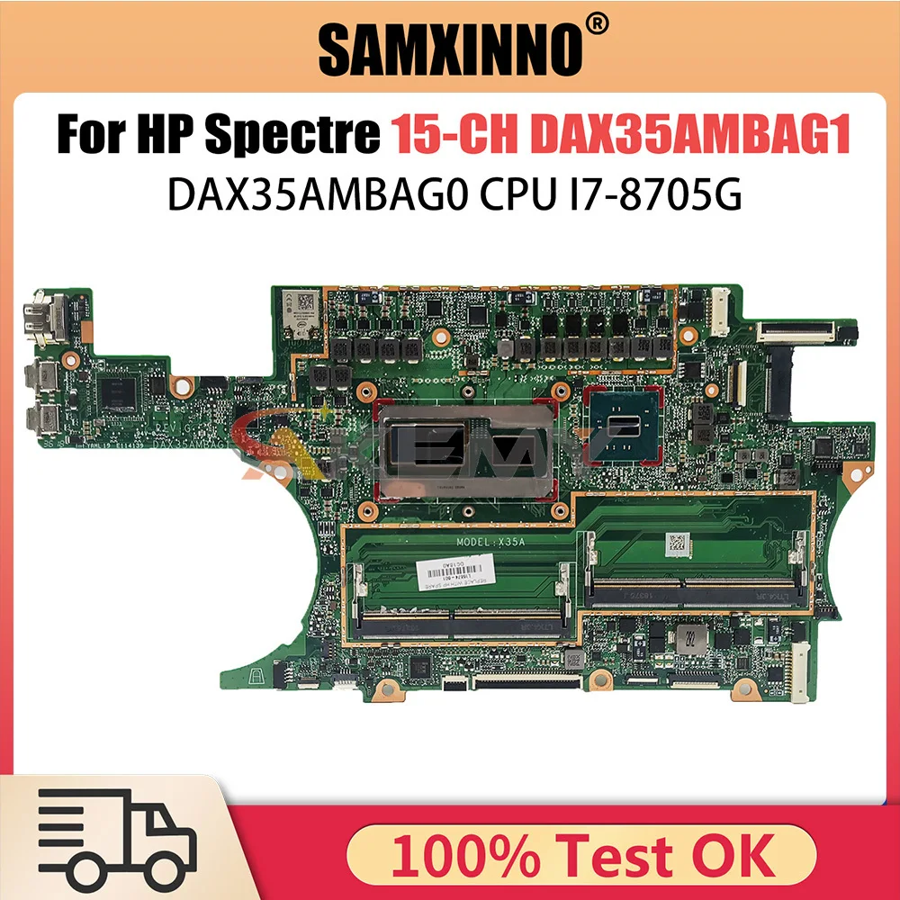 Материнская плата для ноутбука HP 15-CH DAX35AMBAG1 SR3RK i7-8705G, материнская плата для ноутбука, 100% протестировано, ОК 
Материнская плата для ноутбука HP 15-CH DAX35AMBAG1 SR3RK i7-8705G, материнская плата для ноутбука, 100% протестировано, ОК