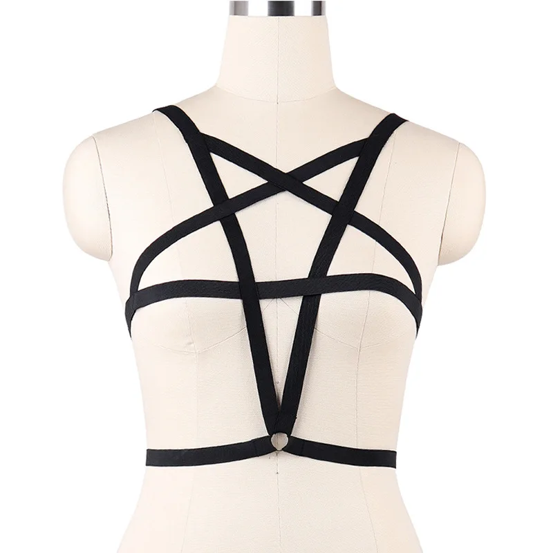 Women Harness Hollow Bra Garter Belt Goth Sexy Lingerie Body Haeness Wedding Garter Bondage Cage Punk Underwear
Women Harness Hollow Bra Garter Belt Goth Sexy Lingerie Body Haeness Wedding Garter Bondage Cage Punk Underwear