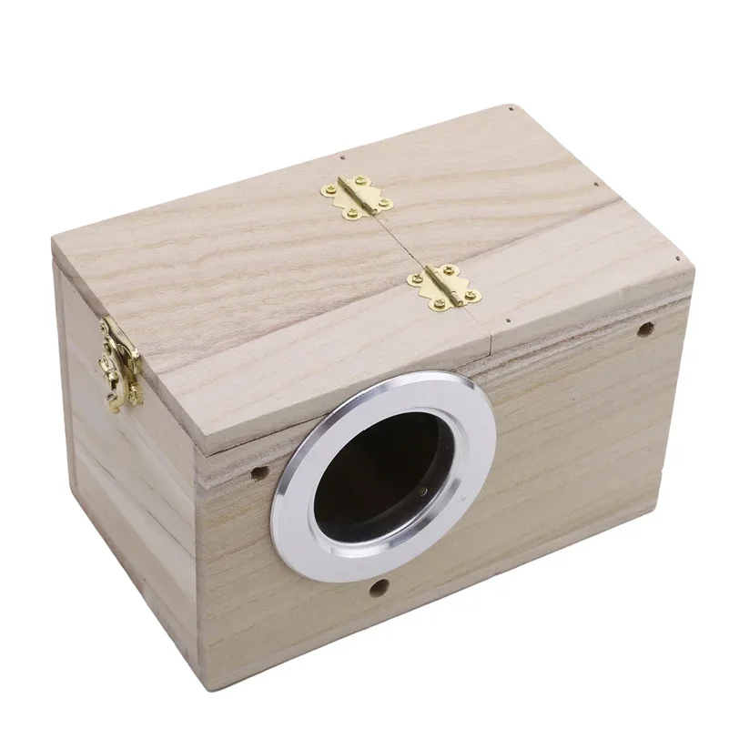 Simple Design Parakeet Cockatiel Bird House Nest Easy to Clean Parrot House Smooth Edges Parakeet Nesting Box Bird Supplies
Simple Design Parakeet Cockatiel Bird House Nest Easy to Clean Parrot House Smooth Edges Parakeet Nesting Box Bird Supplies