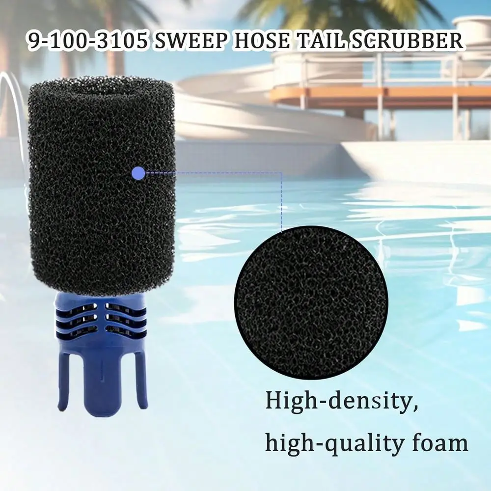Sweep Pro With Scrubber Fit Tail Scrubber 280, 3900 Sport, 380, 360, 180 Pool Cleaners,1 Tail Sweep Pro TSP10S With 8 Foam Scru
Sweep Pro With Scrubber Fit Tail Scrubber 280, 3900 Sport, 380, 360, 180 Pool Cleaners,1 Tail Sweep Pro TSP10S With 8 Foam Scru