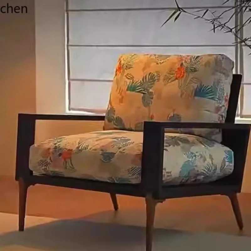 YFY Solid Wood Sofa Chair Homestay Home Single Chair Living Room Single Person casual Chair
YFY Solid Wood Sofa Chair Homestay Home Single Chair Living Room Single Person casual Chair