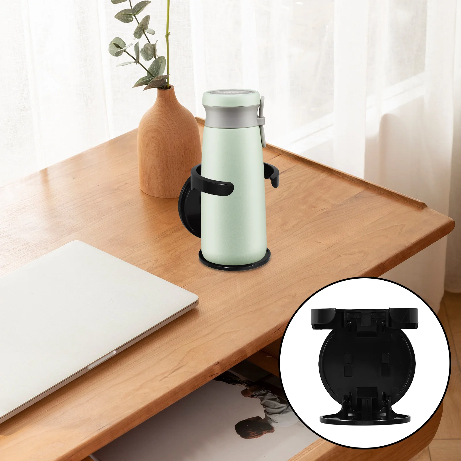 Desk Cup Holder Compact Anti-Spill Water Bottle Stand Multifunctional Desktop Organizer Stylish Deskside Mug Storage
Desk Cup Holder Compact Anti-Spill Water Bottle Stand Multifunctional Desktop Organizer Stylish Deskside Mug Storage