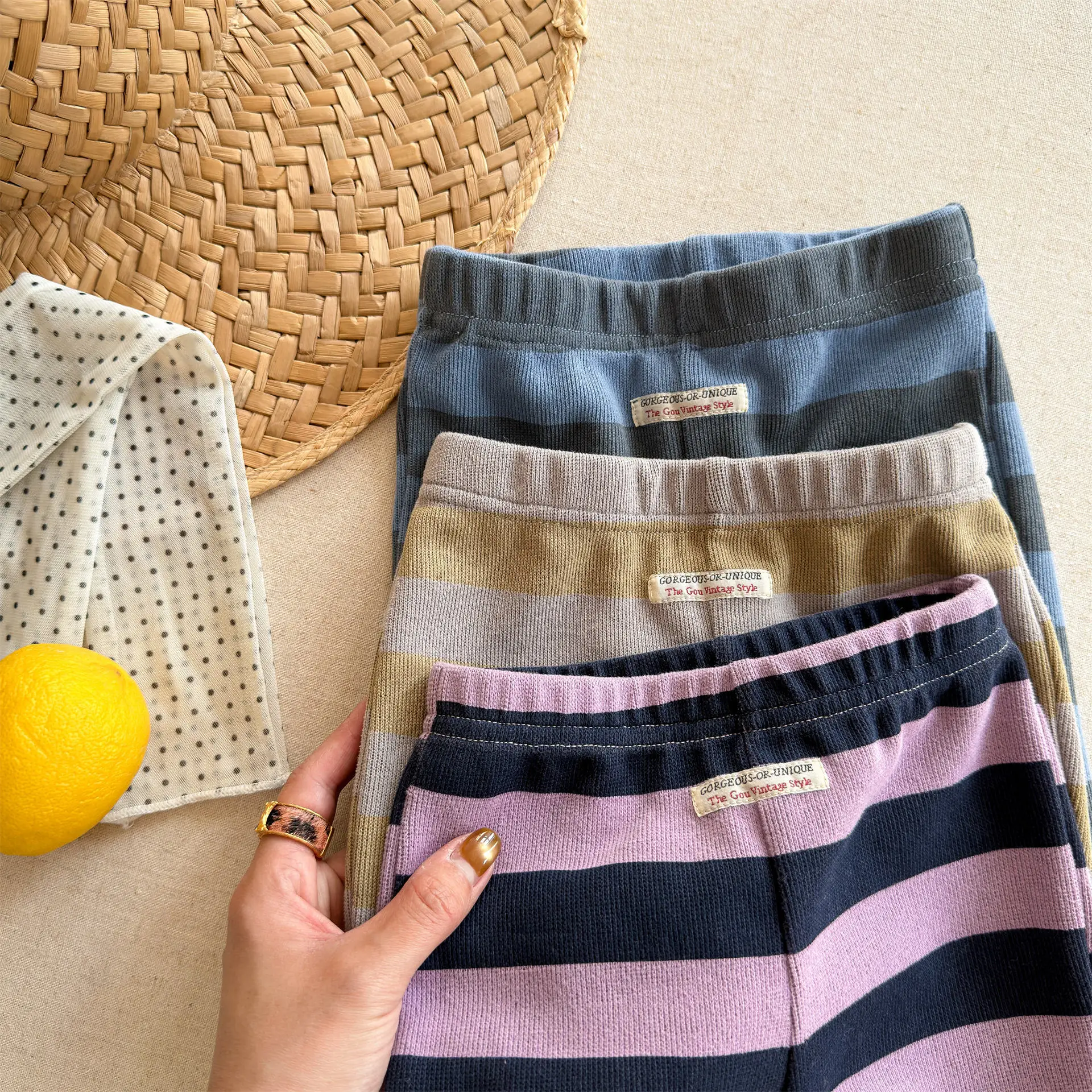 Spring Girls Cotton Flare Pants Baby Girl Striped Casual Pants Kids Loose Trousers Cute Toddler Pants Children Clothes
Spring Girls Cotton Flare Pants Baby Girl Striped Casual Pants Kids Loose Trousers Cute Toddler Pants Children Clothes