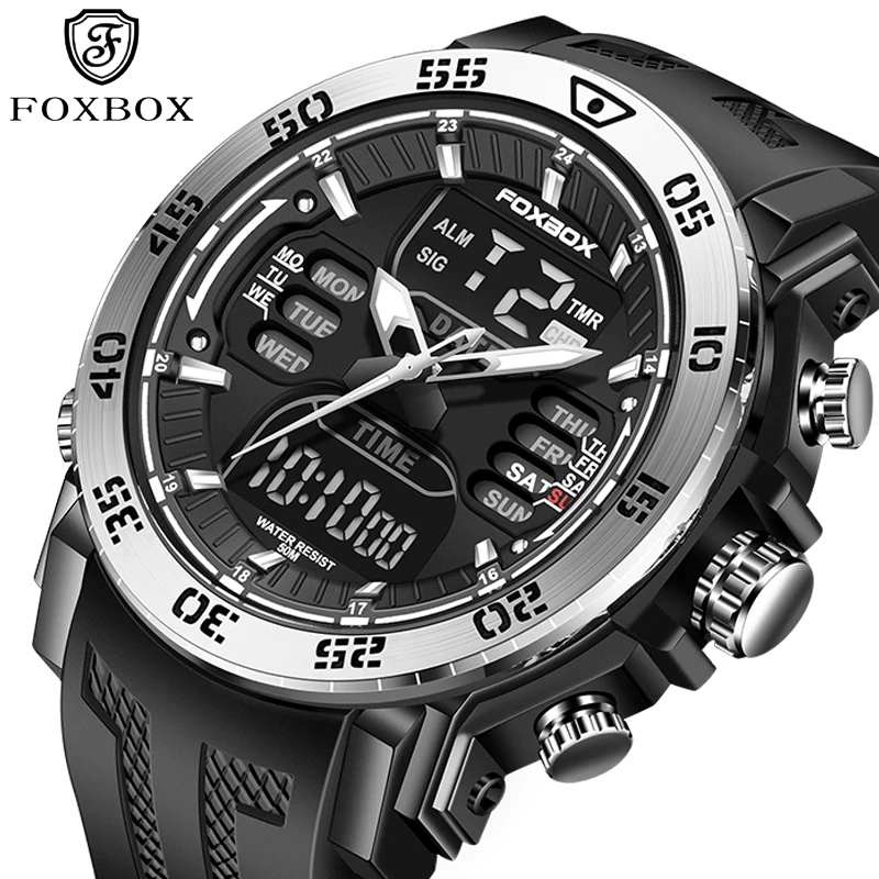 LIGE 2026, мужские цифровые часы, военные большие часы, модные водонепроницаемые электронные часы для мужчин, спортивные часы для плавания, reloj + коробка
LIGE 2026, мужские цифровые часы, военные большие часы, модные водонепроницаемые электронные часы для мужчин, спортивные часы для плавания, reloj + коробка