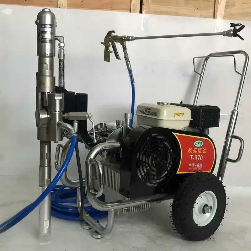 Crusher T-970 Airless Spray Paint Machine 12L/min High Flow Hydraulic Putty Powerful Powered Power Spray Guns
Crusher T-970 Airless Spray Paint Machine 12L/min High Flow Hydraulic Putty Powerful Powered Power Spray Guns