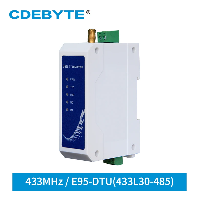 2Pcs RS485 LoRa Module 433MHz Half Duplex Long Range 8km Modbus 30dBm Din-Rail High Performance Wireless Data Transmission Relay
2Pcs RS485 LoRa Module 433MHz Half Duplex Long Range 8km Modbus 30dBm Din-Rail High Performance Wireless Data Transmission Relay