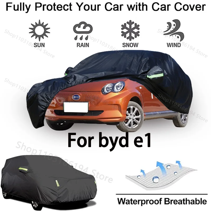 Full Car Cover For BYD E1 Outdoor Protective Gear-Snowproof, Sunshield, Waterproof and Dustproof Automobile Accessories
Full Car Cover For BYD E1 Outdoor Protective Gear-Snowproof, Sunshield, Waterproof and Dustproof Automobile Accessories