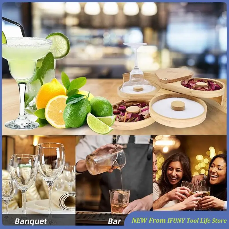 Margarita Salt Room Set Bamboo Glass Room Bartender Tool For Cocktails Suitable For Parties Or Home Bar And Lime Juice New
Margarita Salt Room Set Bamboo Glass Room Bartender Tool For Cocktails Suitable For Parties Or Home Bar And Lime Juice New