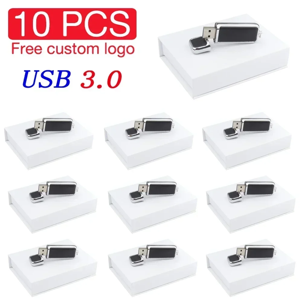 10 шт., высокоскоростной кожаный флэш-накопитель USB 3.0, 128 ГБ, 64 ГБ, бесплатный индивидуальный печатный логотип, флэш-накопитель, подарочная коробка на день рождения
10 шт., высокоскоростной кожаный флэш-накопитель USB 3.0, 128 ГБ, 64 ГБ, бесплатный индивидуальный печатный логотип, флэш-накопитель, подарочная коробка на день рождения