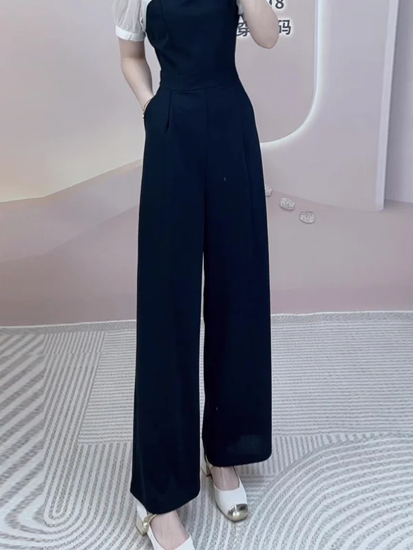 Новинка 2025, летние повседневные широкие брюки, женские модные цельные драпированные комплекты, длинные брюки с высокой талией, эффект похудения
Новинка 2025, летние повседневные широкие брюки, женские модные цельные драпированные комплекты, длинные брюки с высокой талией, эффект похудения