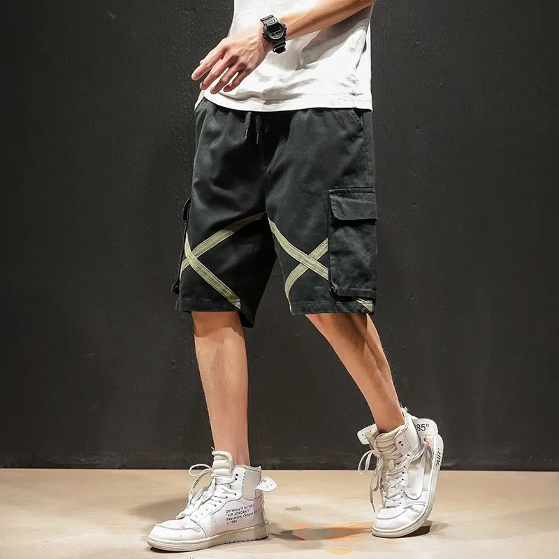 Trendy Casual Cotton Workwear orts Men's Loose Straight Leg Beach Pure Cotton Mid-Length Summer Outdoor Wear 5-Quarter Pants
Trendy Casual Cotton Workwear orts Men's Loose Straight Leg Beach Pure Cotton Mid-Length Summer Outdoor Wear 5-Quarter Pants