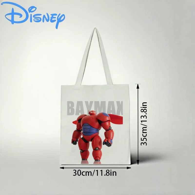 1PC Disney Big Hero 6 Canvas Tote Bag, Armored Baymax Print Eco-friendly Shoulder Bag
1PC Disney Big Hero 6 Canvas Tote Bag, Armored Baymax Print Eco-friendly Shoulder Bag