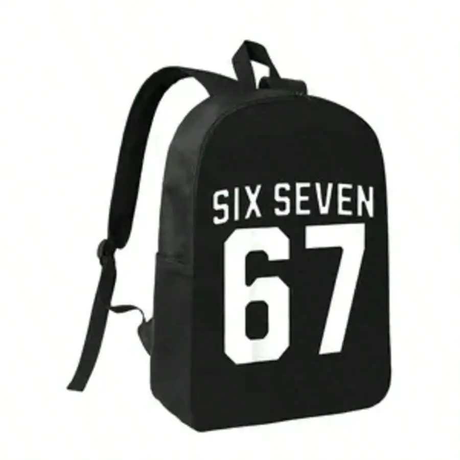 Six Seven 67 Print Backpack Unisex Casual Daypack Lightweight Travel Bag For Work Gym Hiking
Six Seven 67 Print Backpack Unisex Casual Daypack Lightweight Travel Bag For Work Gym Hiking