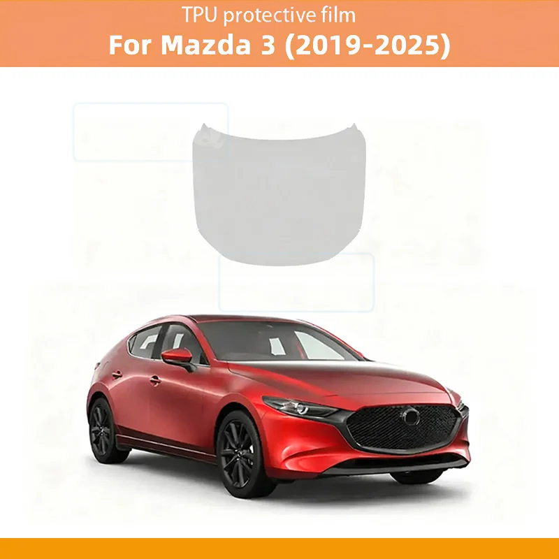 For Mazda 3 2019 2020 2021 2022 2023 2024 2025 TPU Car Engine Bonnet Protection Film Transparent Anti-scratch Kit Car Styling
For Mazda 3 2019 2020 2021 2022 2023 2024 2025 TPU Car Engine Bonnet Protection Film Transparent Anti-scratch Kit Car Styling