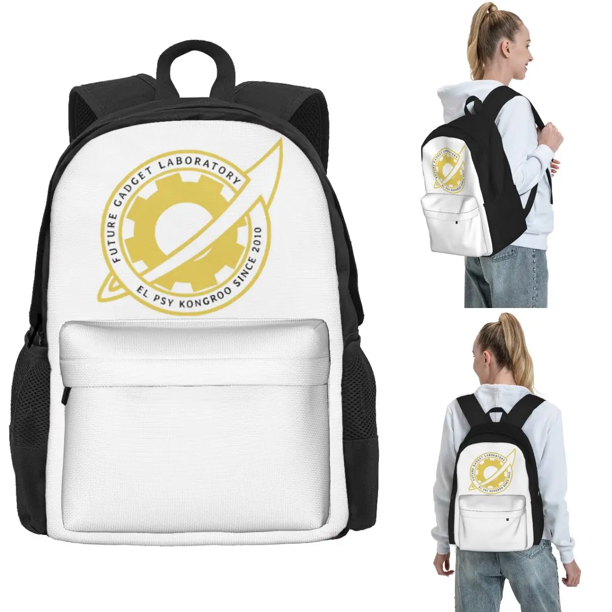 Future Gadget Laboratory Logo Backpack Hot Sale Daypack Large Capacity Children BookBag School Bag Shoulder Bags for Men Women
Future Gadget Laboratory Logo Backpack Hot Sale Daypack Large Capacity Children BookBag School Bag Shoulder Bags for Men Women
