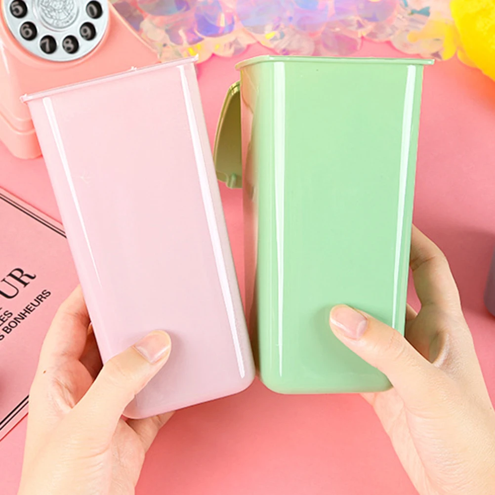 Mini Trash Can Pen Holder Pencil Cup Desktop Organizer Storage Solution for Writing Instruments Scissors Rulers Office Supplies
Mini Trash Can Pen Holder Pencil Cup Desktop Organizer Storage Solution for Writing Instruments Scissors Rulers Office Supplies