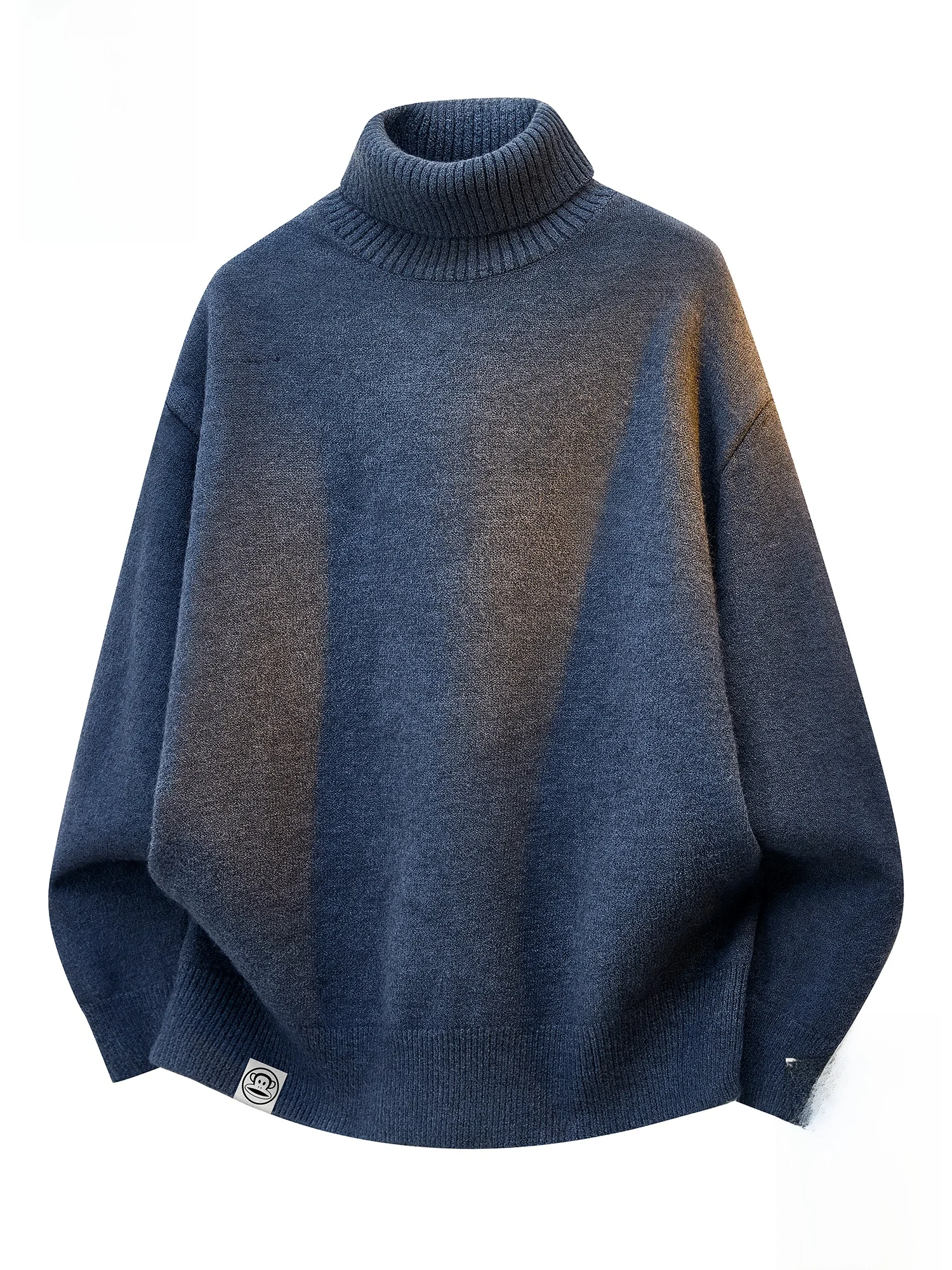 PaulFrank High Collar Thiened Knitted Sweater for Men Warm Casual Sle Pure Color Large Mouth Monkey Pattern Autumn Winter...
PaulFrank High Collar Thiened Knitted Sweater for Men Warm Casual Sle Pure Color Large Mouth Monkey Pattern Autumn Winter...