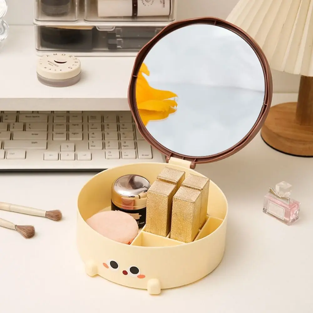 Cute Cake Makeup Mirror Large Capacity High-definition Jewelry Storage Box Vanity Mirror Table Mirror 
Cute Cake Makeup Mirror Large Capacity High-definition Jewelry Storage Box Vanity Mirror Table Mirror