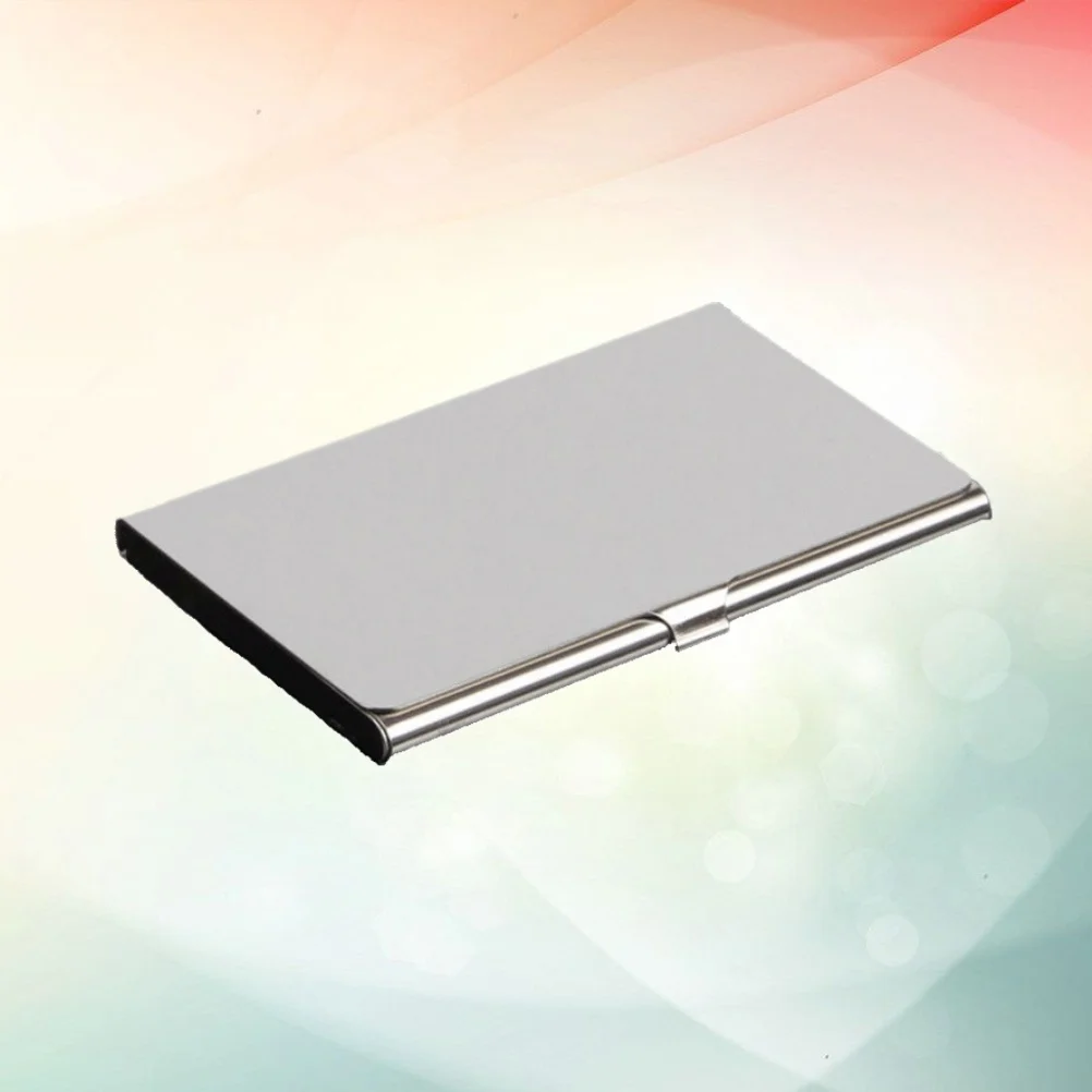 1pc Stainless Steel Business Holder Thin Credit Card Case For Men Women Portable Name Card Organizer Simple Name Case Metal
1pc Stainless Steel Business Holder Thin Credit Card Case For Men Women Portable Name Card Organizer Simple Name Case Metal