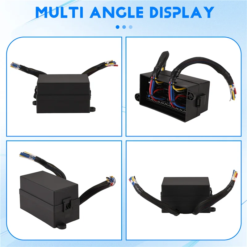 FAST-12V Car Fuse Relay Box Pre-Wired Fuse And Relay Box With 4 Relay 12 Way ATC/ATO Fuses Sealed 12V Relay Fuse Box
FAST-12V Car Fuse Relay Box Pre-Wired Fuse And Relay Box With 4 Relay 12 Way ATC/ATO Fuses Sealed 12V Relay Fuse Box
