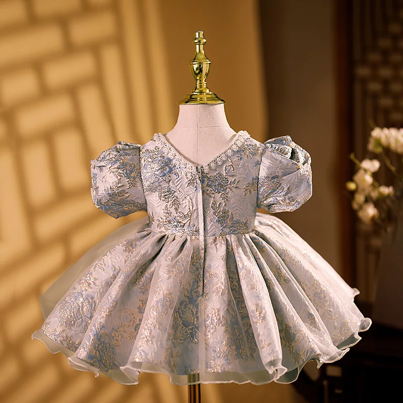 Ball Gown Children Birthday Baptism Party Evening Dress y1123 Girls Elegant Floral Beading Bow Design Princess
Ball Gown Children Birthday Baptism Party Evening Dress y1123 Girls Elegant Floral Beading Bow Design Princess