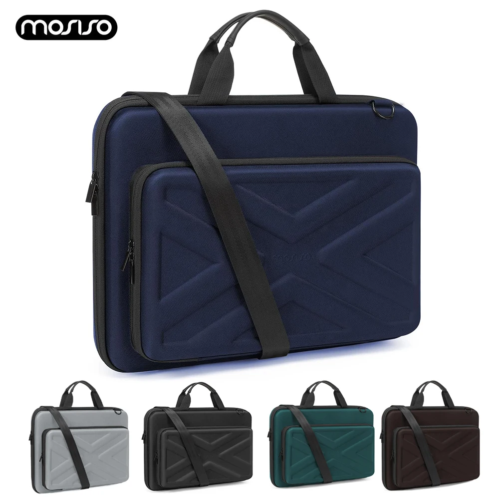 MOSISO Laptop Bag 15.6 Inch Compatible with MacBook, HP, Dell, Lenovo, Asus Hard Shell with Front Pocket & Shoulder Strap
MOSISO Laptop Bag 15.6 Inch Compatible with MacBook, HP, Dell, Lenovo, Asus Hard Shell with Front Pocket & Shoulder Strap