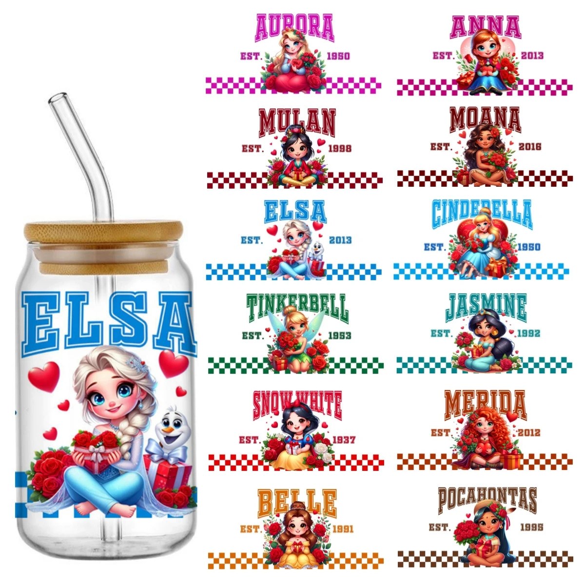 Miniso mixed Cartoon Anime Stickers Princess Cute Girl Women UV DTF Cup Wrap Self-Adhesive DIY Personalized Cup Decals
Miniso mixed Cartoon Anime Stickers Princess Cute Girl Women UV DTF Cup Wrap Self-Adhesive DIY Personalized Cup Decals