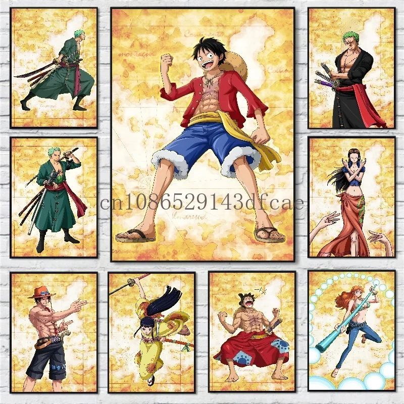 Anime Peripheral One Piece Luffy Zoro Poster Decor Picture Wall Art Watercolor Canvas Painting Modern Room Decor Kids Gifts
Anime Peripheral One Piece Luffy Zoro Poster Decor Picture Wall Art Watercolor Canvas Painting Modern Room Decor Kids Gifts