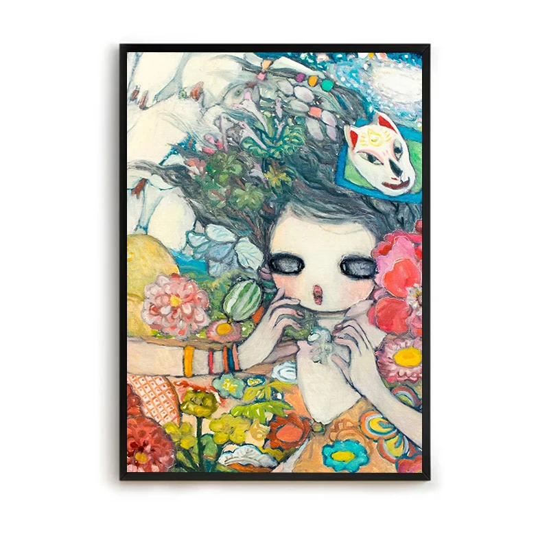 Decorative Painting on Canvas Aya Takano Decoration Pictures Room Wall Decoration Painting Interior Paintings Home Decor Poster
Decorative Painting on Canvas Aya Takano Decoration Pictures Room Wall Decoration Painting Interior Paintings Home Decor Poster
