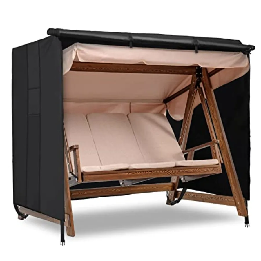 Outdoor Swing Cover - Triple Seater Waterproof Patio Hammock 87x49x70 - All Weather Windproof Glider Chair for Garden Furniture
Outdoor Swing Cover - Triple Seater Waterproof Patio Hammock 87x49x70 - All Weather Windproof Glider Chair for Garden Furniture