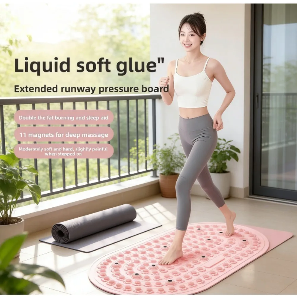 Large Thick Silicone Acupressure Mat Soft Foot Massage Pad Non Slip for Yoga Recovery Jogging Relaxation Essential
Large Thick Silicone Acupressure Mat Soft Foot Massage Pad Non Slip for Yoga Recovery Jogging Relaxation Essential