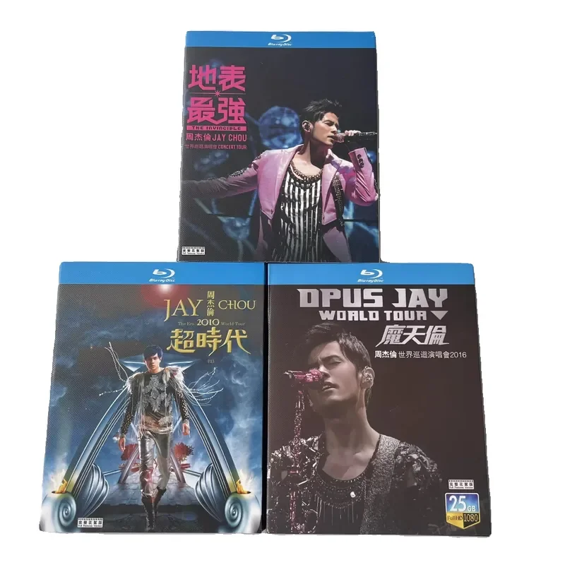 BD Music Blu-ray Disc Jay Chou Super Times Ferris Wheel Surface Strong Concert High Definition Collector's Edition 3 Discs
BD Music Blu-ray Disc Jay Chou Super Times Ferris Wheel Surface Strong Concert High Definition Collector's Edition 3 Discs