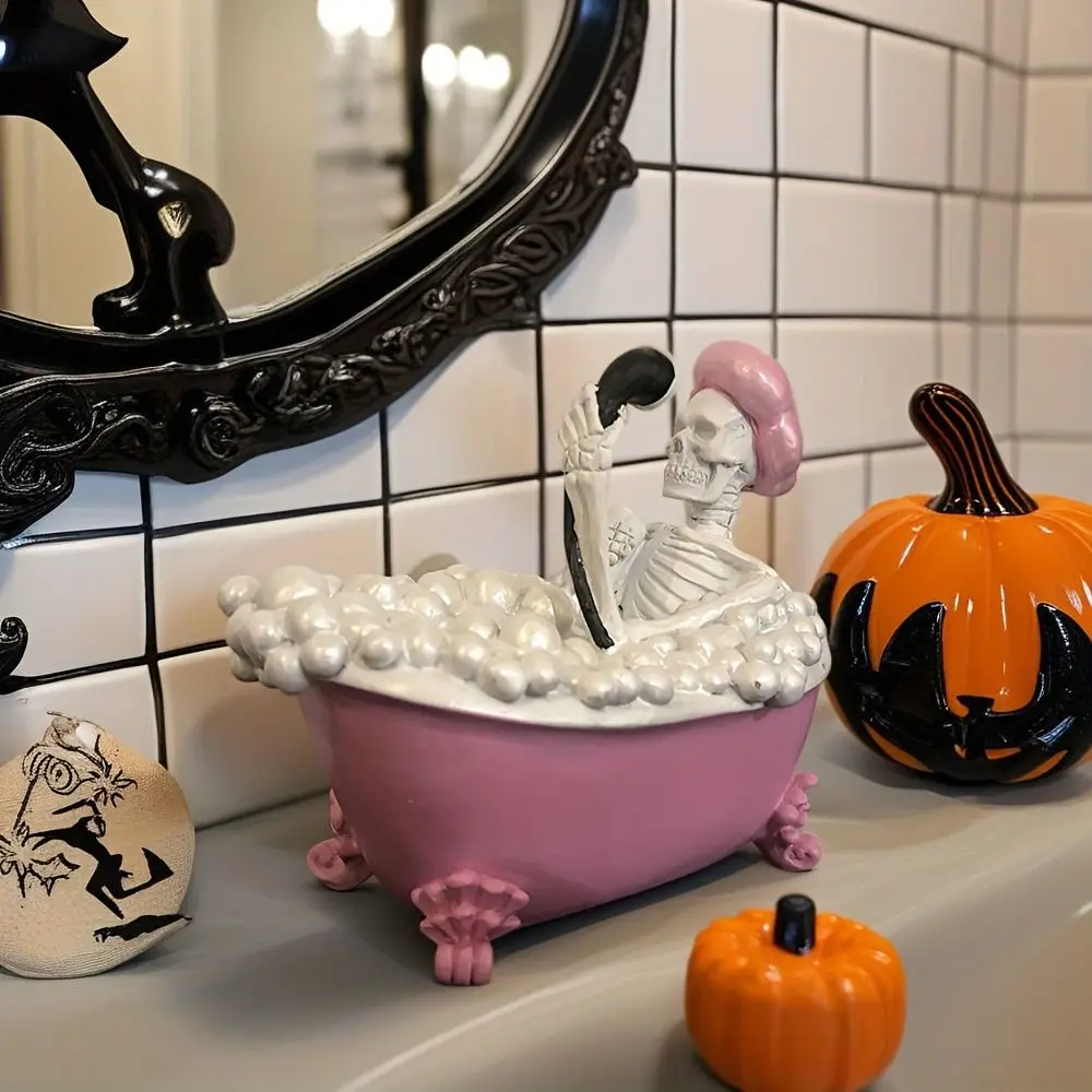 Halloween Themed Resin Ghost Figurine Handicraft Statue Cartoon Standing Ghost Ornament Funny Doll Display
Halloween Themed Resin Ghost Figurine Handicraft Statue Cartoon Standing Ghost Ornament Funny Doll Display