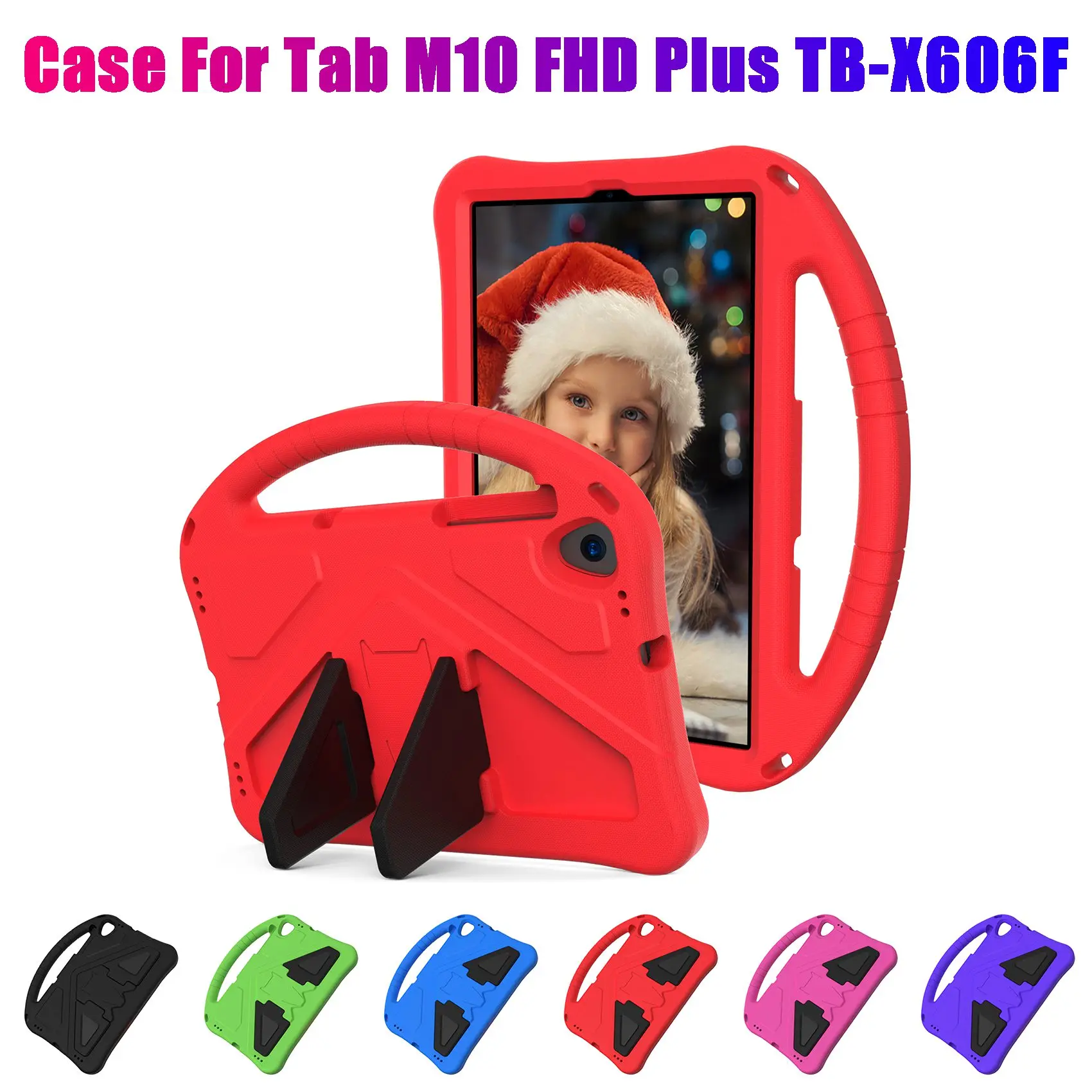 AT9-Tablet Case for Lenovo Tab M10 FHD Plus TB-X606F 10.3 Inch Tablet Anti-Drop Case with Tablet Stand for Kids(Rose
AT9-Tablet Case for Lenovo Tab M10 FHD Plus TB-X606F 10.3 Inch Tablet Anti-Drop Case with Tablet Stand for Kids(Rose