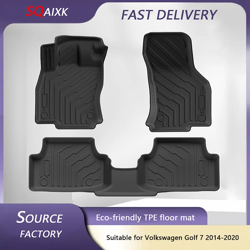 Автомобильные коврики из ТПЭ на заказ для Volkswagen Golf 7 2014-2020, аксессуары для левого руля, автомобильные принадлежности для автомобилей
Автомобильные коврики из ТПЭ на заказ для Volkswagen Golf 7 2014-2020, аксессуары для левого руля, автомобильные принадлежности для автомобилей