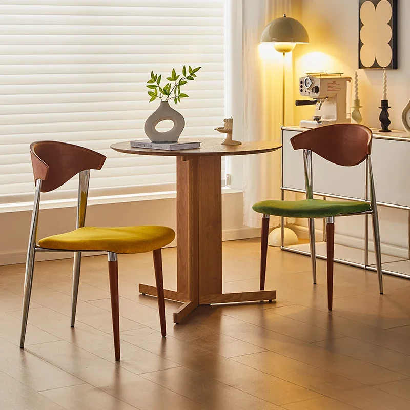 Dining chair light luxury high-end designer solid wood chair minimalist desk chairs living room furniture
Dining chair light luxury high-end designer solid wood chair minimalist desk chairs living room furniture