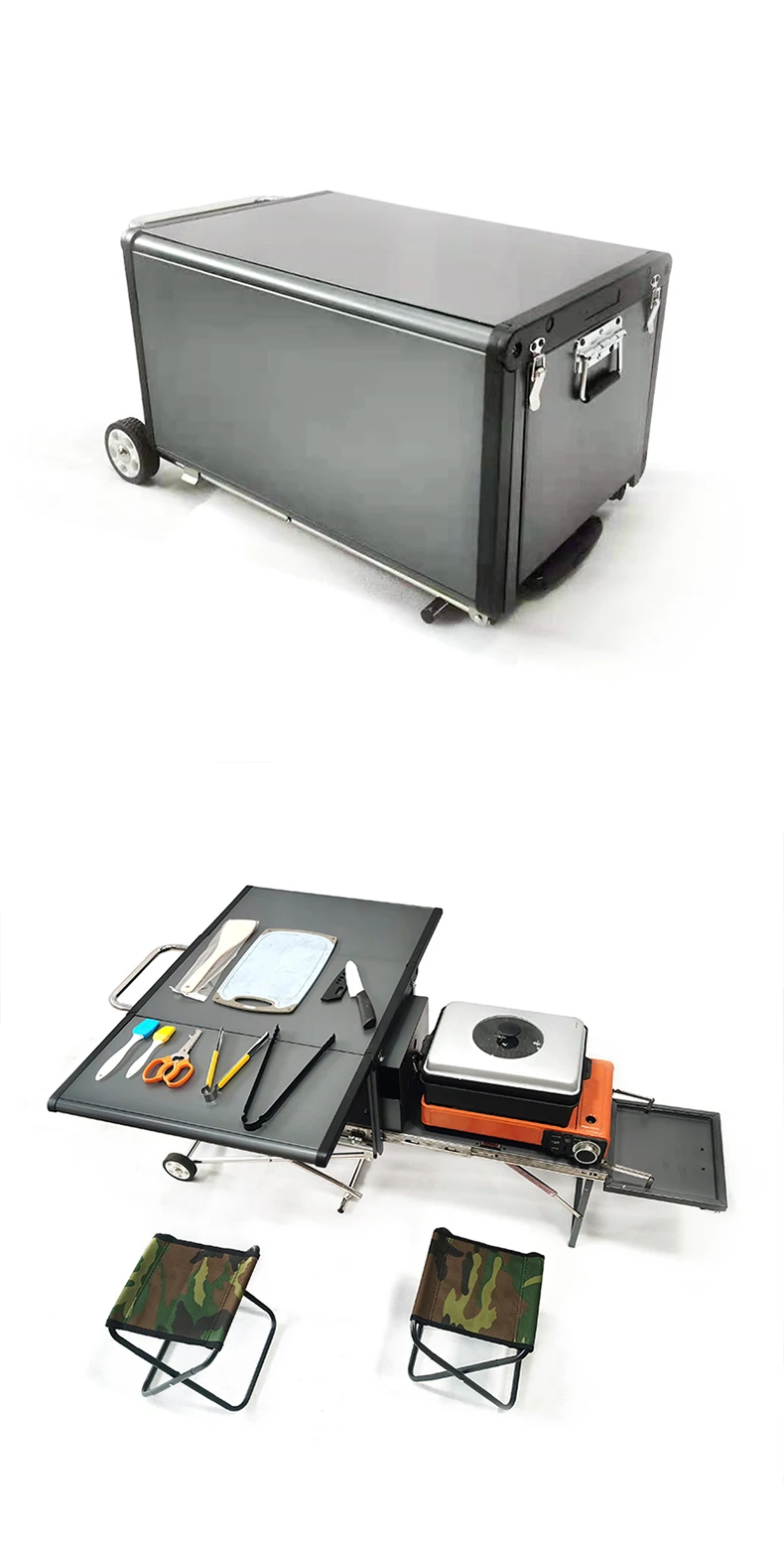 Mobile Foldable Kitchen Folding Portable Newest OEM Camping Outdoor Aluminum Al Customize
Mobile Foldable Kitchen Folding Portable Newest OEM Camping Outdoor Aluminum Al Customize