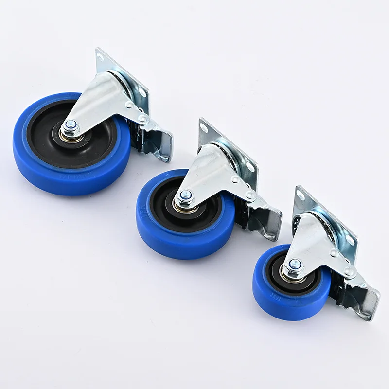 (4 Packs) 4 Inch 304 Stainless Steel Casters Medium Blue TPR Twin Shaft Rubber Universal Roller Silent Wheel Caster 300KG
(4 Packs) 4 Inch 304 Stainless Steel Casters Medium Blue TPR Twin Shaft Rubber Universal Roller Silent Wheel Caster 300KG