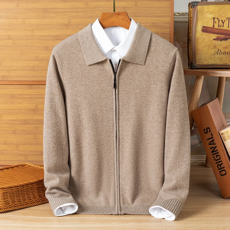 2025 Casual Business Knitted Cardigan Autumn/Winter Luxury Designer Clothing Jackets for Mens Long Sleeve Black Coat
2025 Casual Business Knitted Cardigan Autumn/Winter Luxury Designer Clothing Jackets for Mens Long Sleeve Black Coat