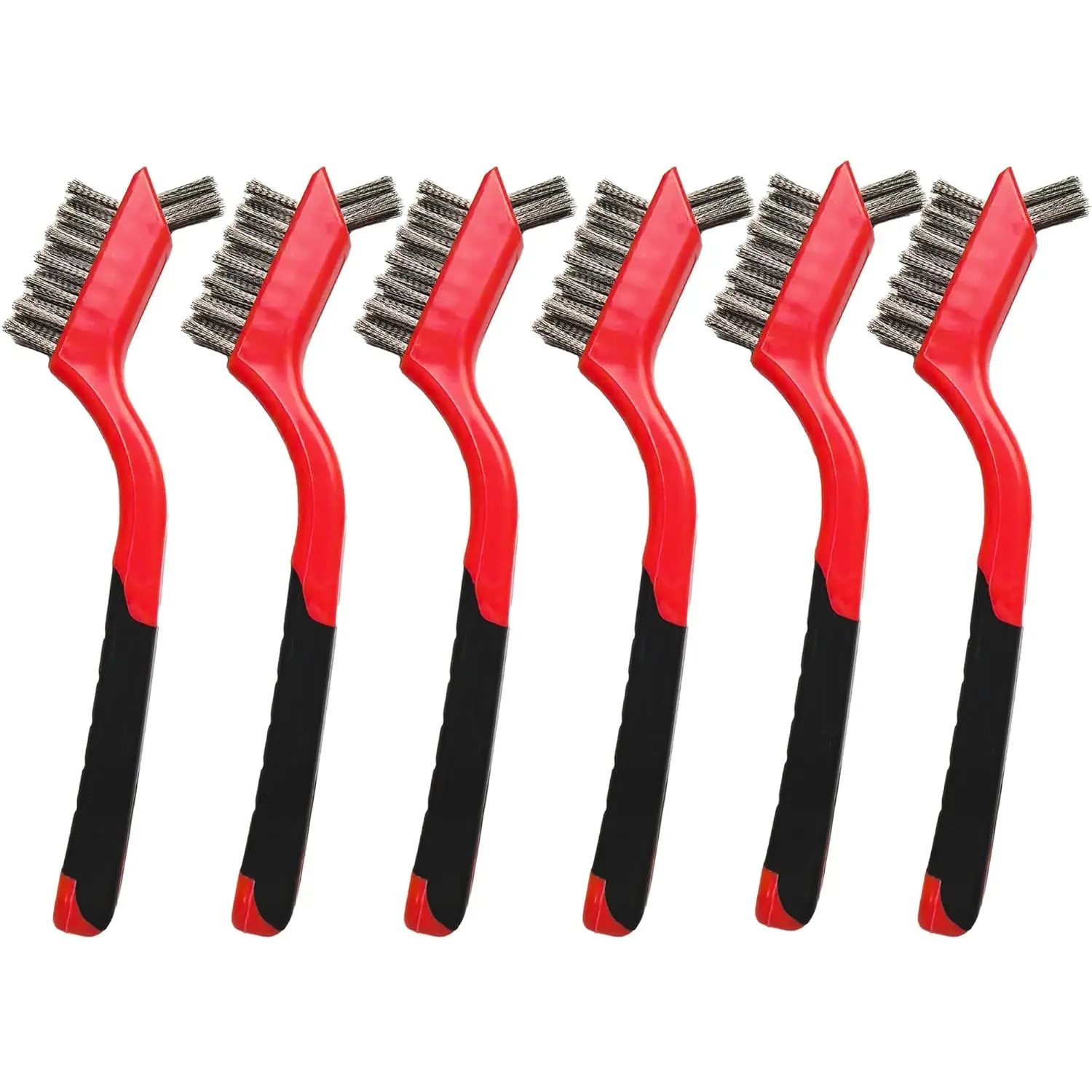 6 Pcs Stainless Steel Scratch Brush Set for Cleaning, Polishing, Rust Removal
6 Pcs Stainless Steel Scratch Brush Set for Cleaning, Polishing, Rust Removal