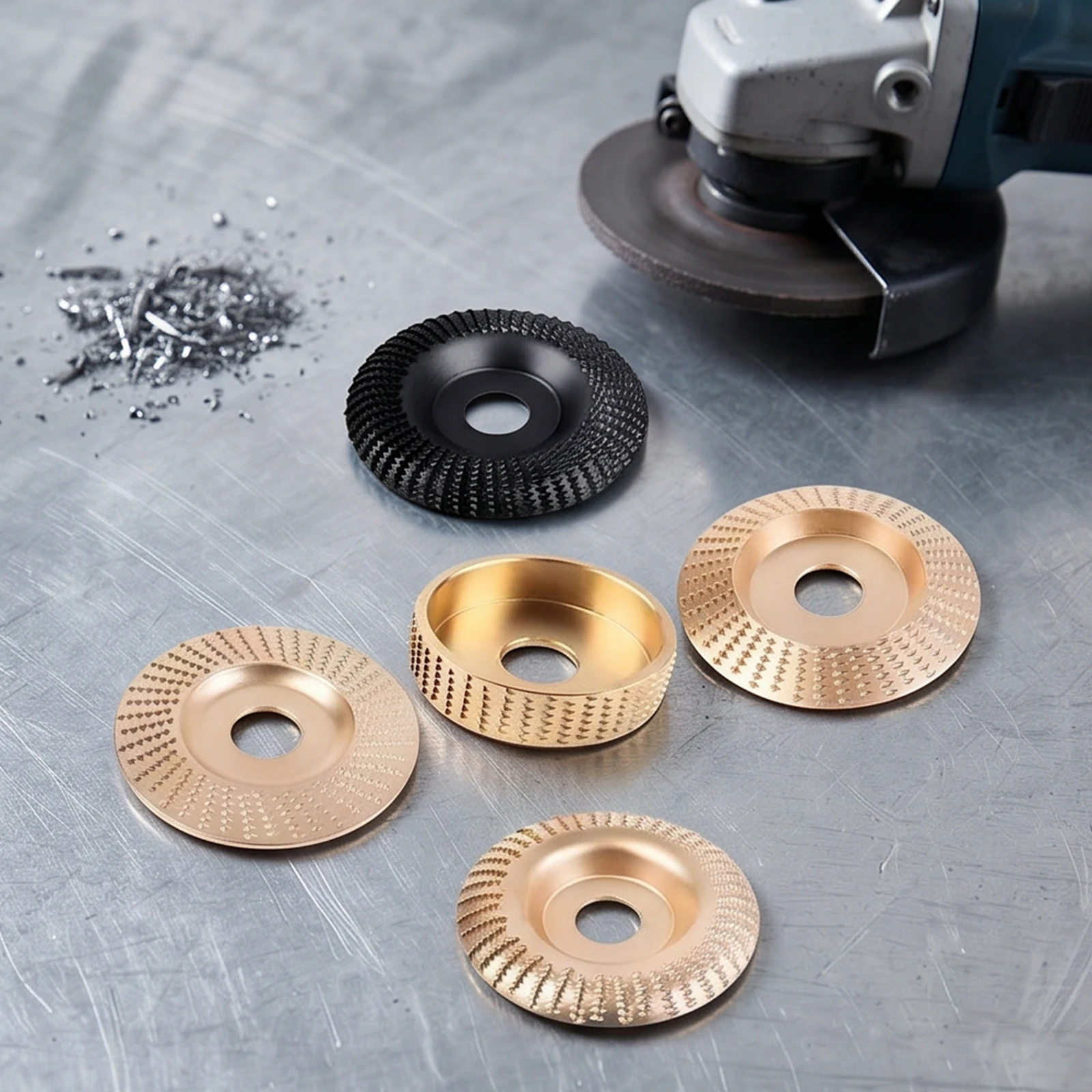 Wood Grinding Disc Set for Angle Grinder Wood Angle Shaping Wheel Fit Flat Curve Inclined for Polishing and Surface Finishing
Wood Grinding Disc Set for Angle Grinder Wood Angle Shaping Wheel Fit Flat Curve Inclined for Polishing and Surface Finishing