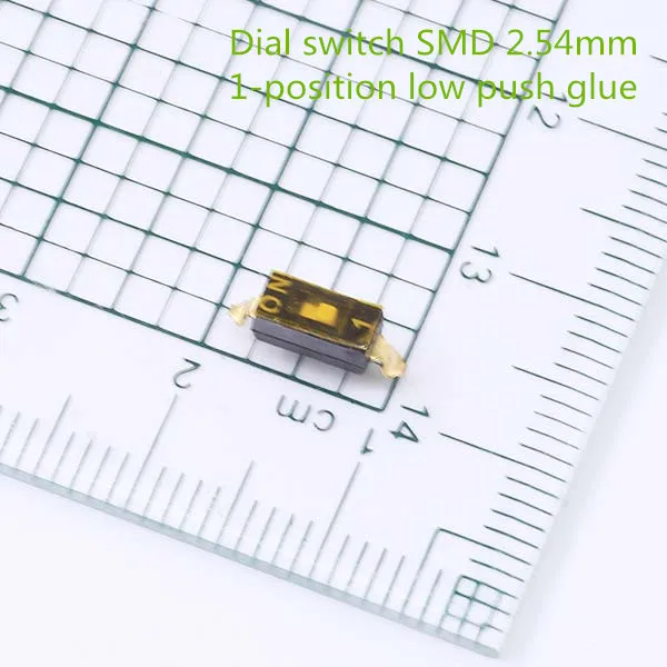 10 шт. циферблатный переключатель SMD 2,54 мм, 1позиционный клей с низким толчком
10 шт. циферблатный переключатель SMD 2,54 мм, 1позиционный клей с низким толчком
